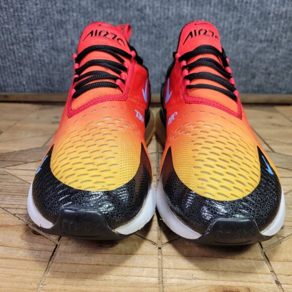 Nike Air Max 270 Mens 11.5 Athletic Running Shoes Sneakers Sunset DQ7625-600 - Picture 4 of 11